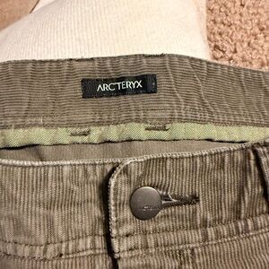 Arc'teryx Olive Green Men's Pants